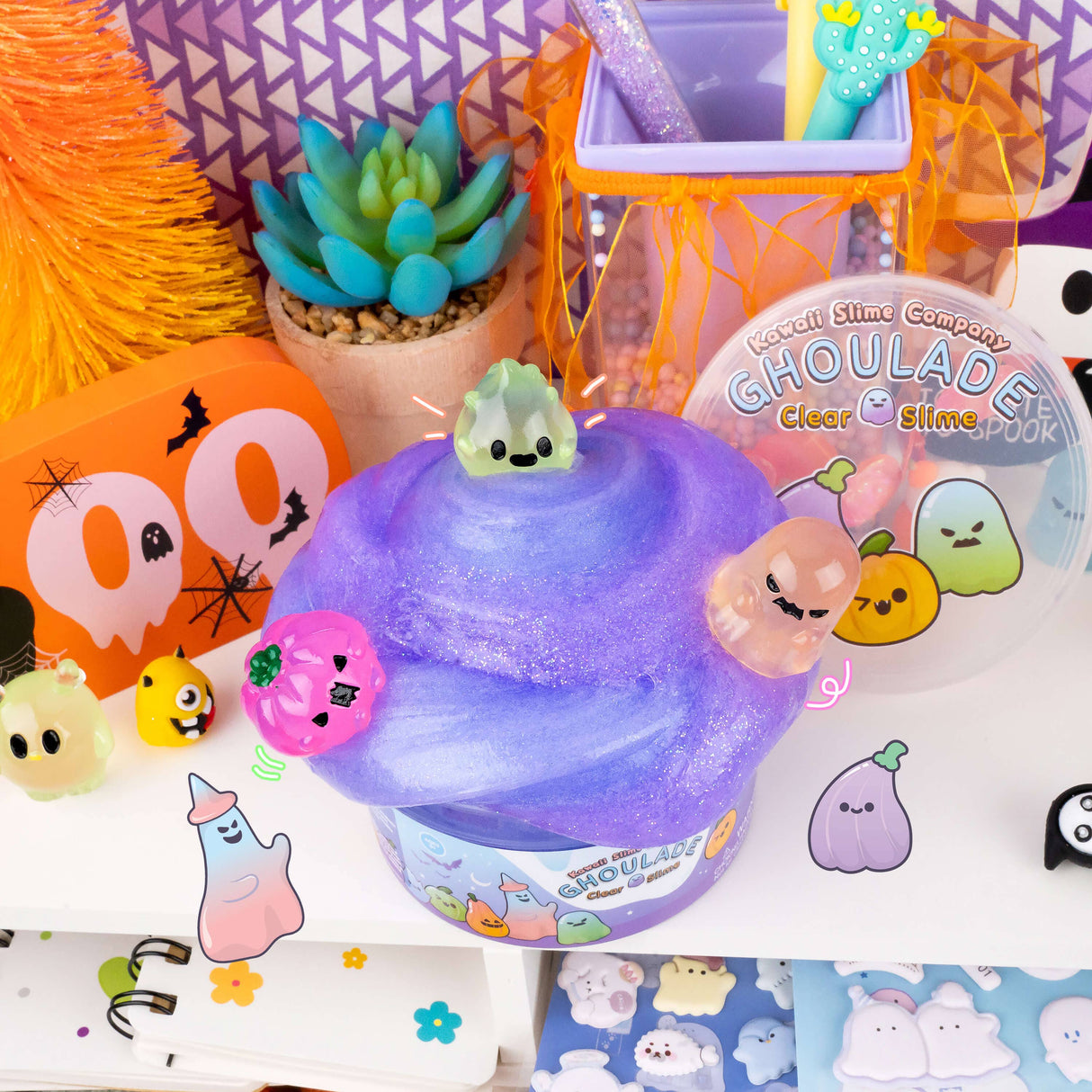 Kawaii Slime - Ghoulade Clear Slime