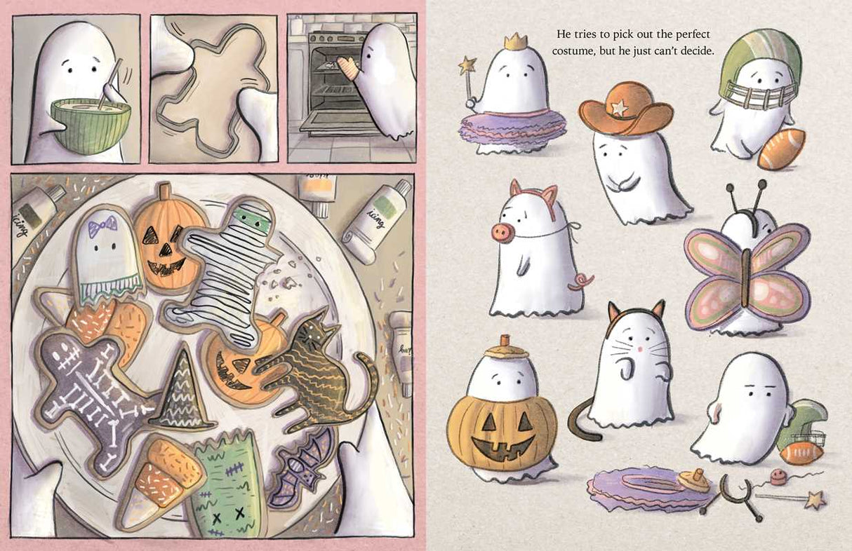 Little Ghost Makes a Friend FINAL SALE