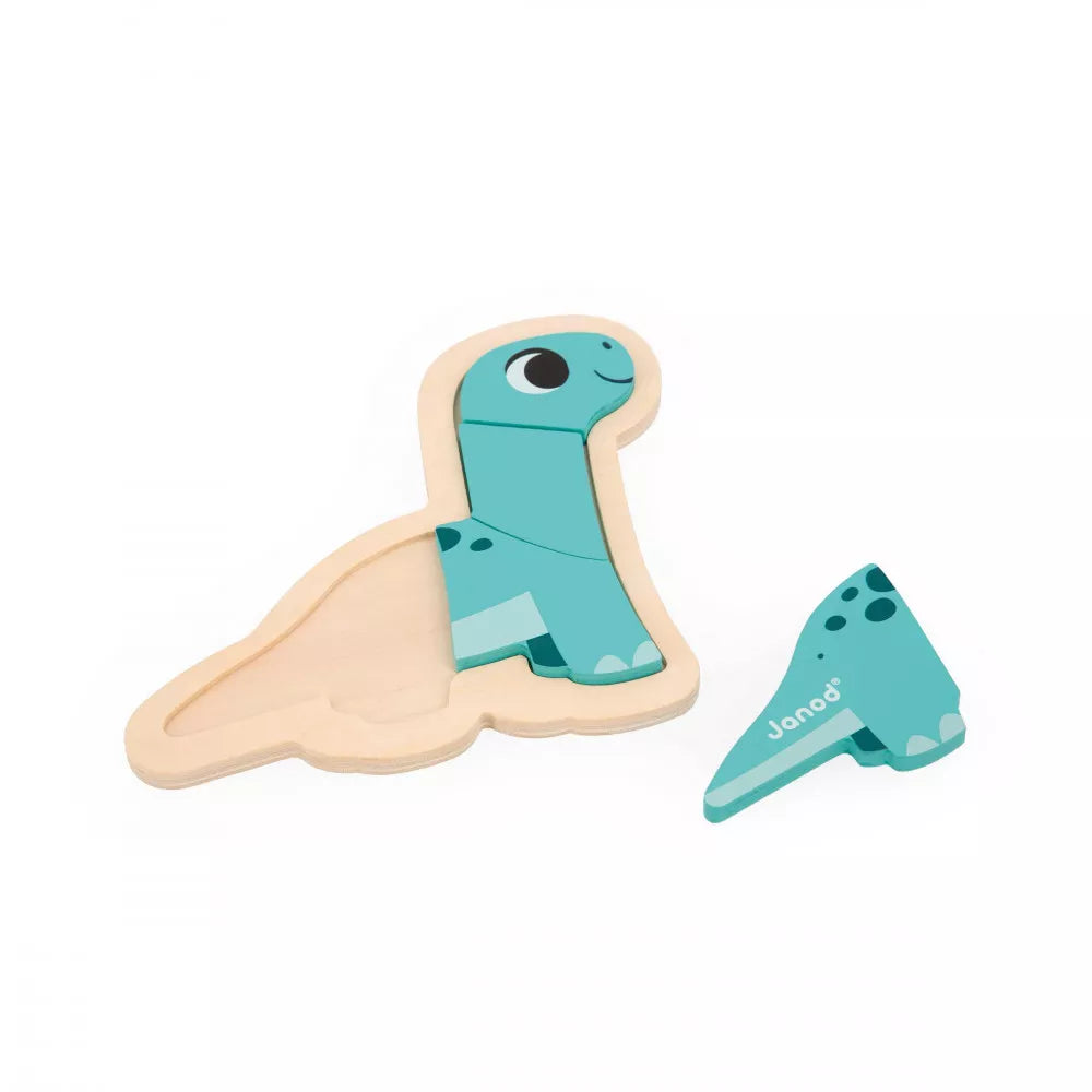 Dinosaur Shaped Progressive Puzzles