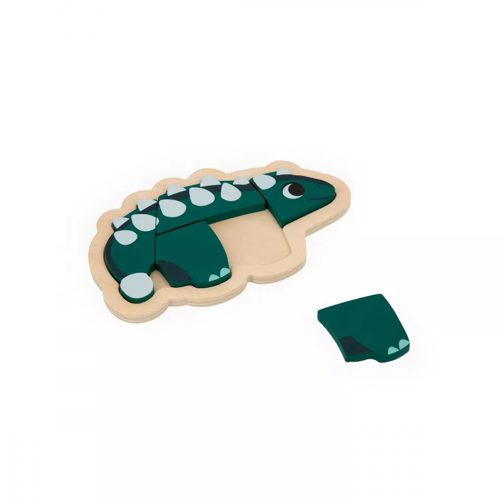 Dinosaur Shaped Progressive Puzzles