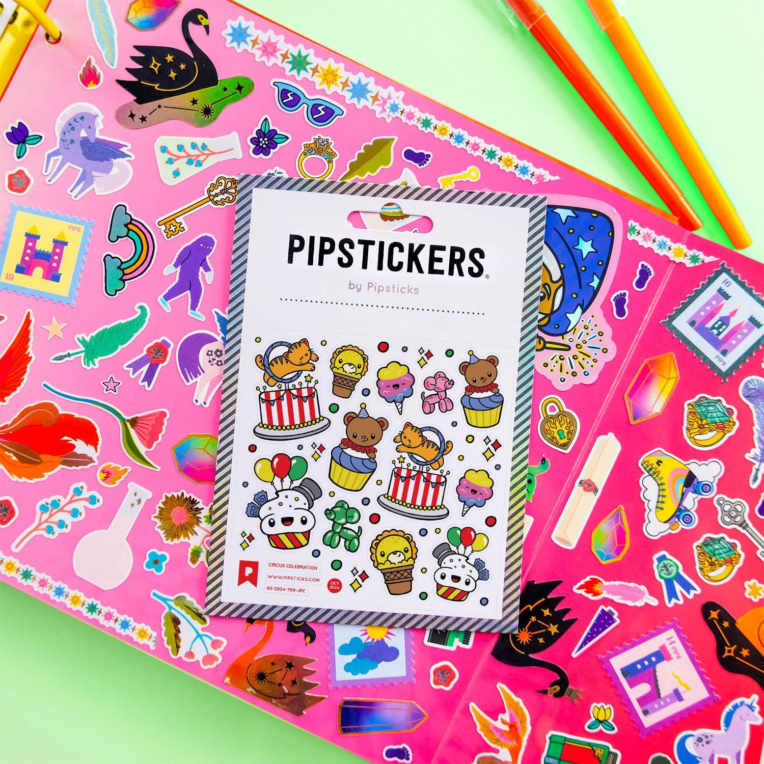 Pipstickers - Circus Celebration