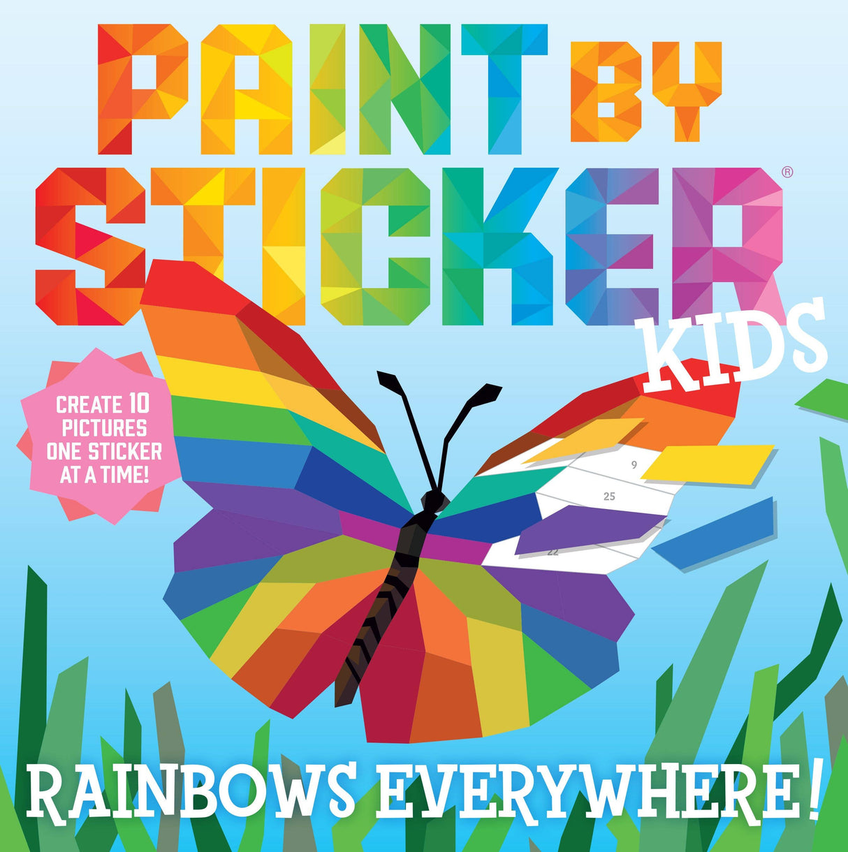Paint by Sticker Kids - Rainbows Everywhere!