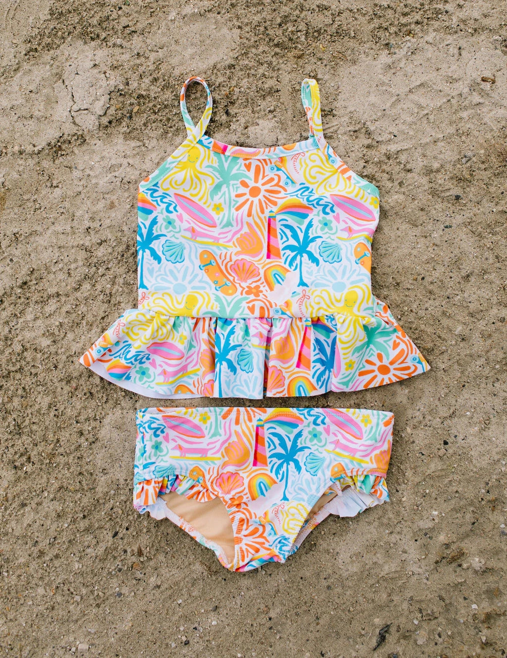 Emma Two Piece Swimsuit - Beach Scenes FINAL SALE