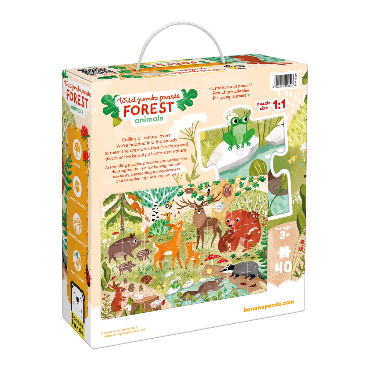 Jumbo Puzzle - Forest Animals