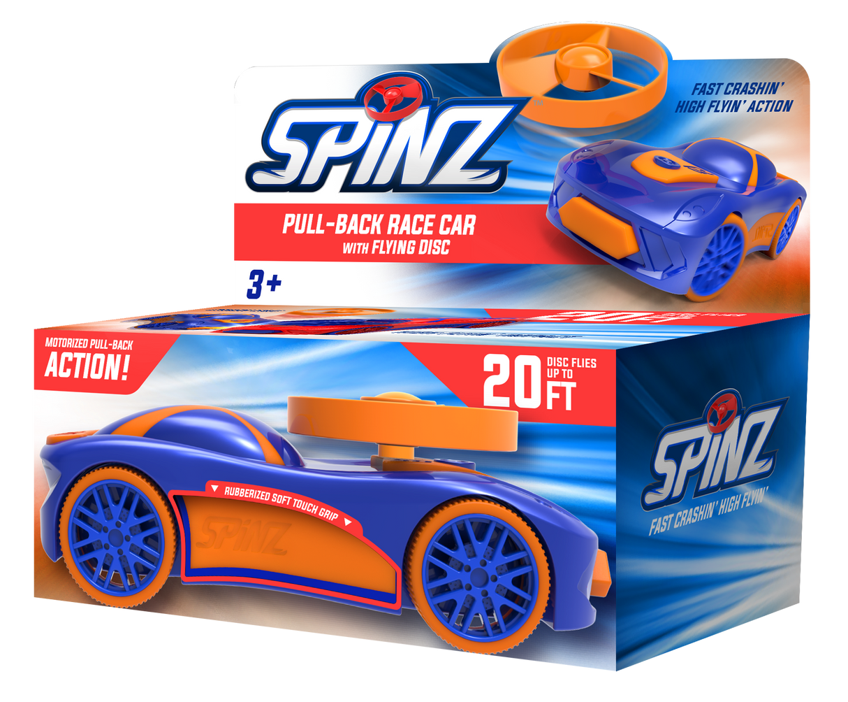 Spinz High Flying Disc Crash & Launch Car