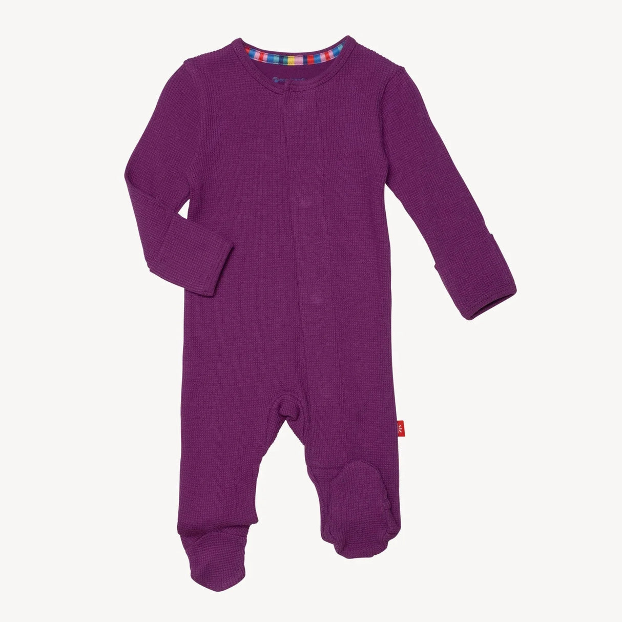 Magnetic Me Modal Footie - Elderberry Waffle