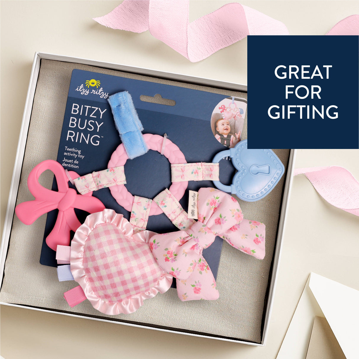 Bitzy Busy Ring - Bow