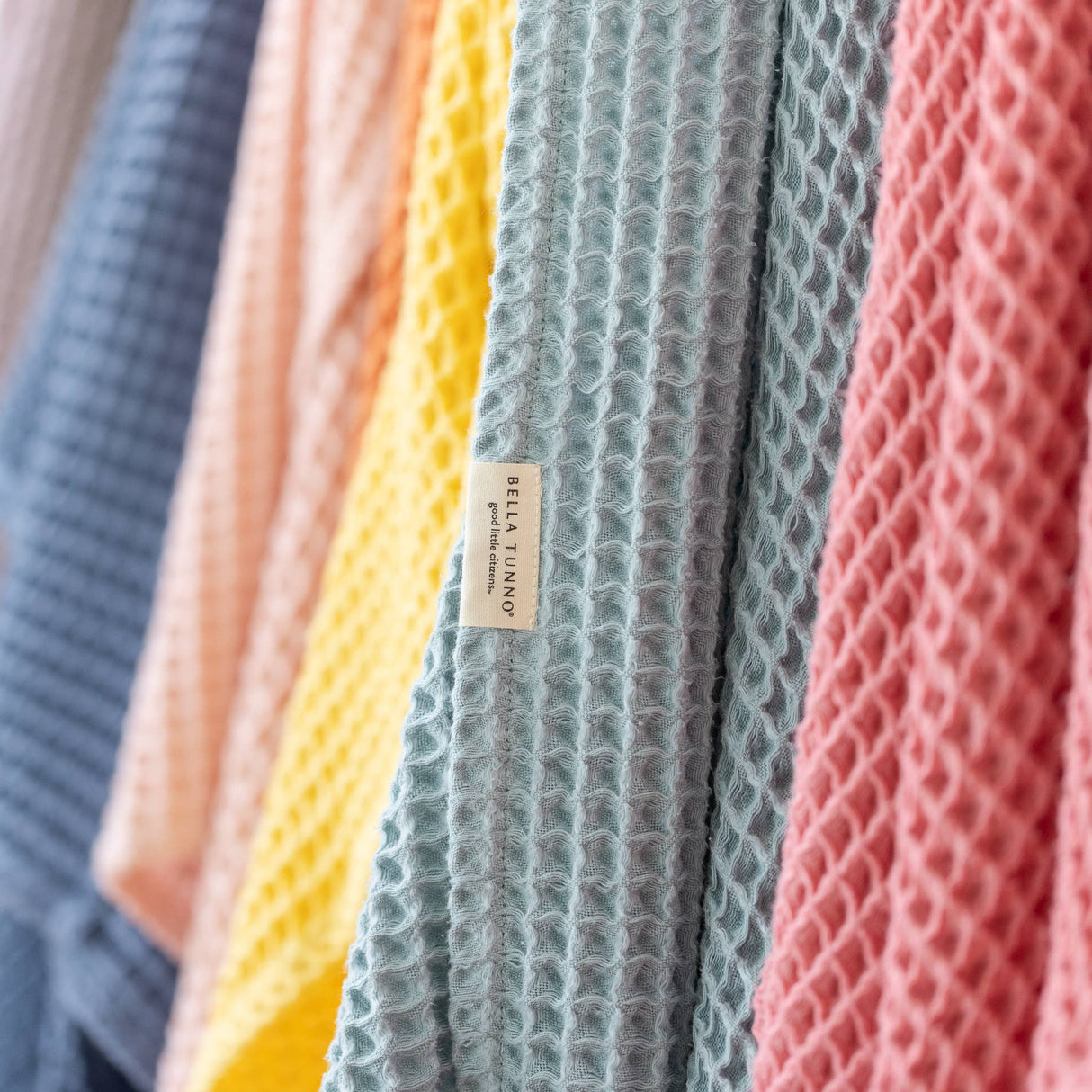 Waffle Baby Blanket - Fog