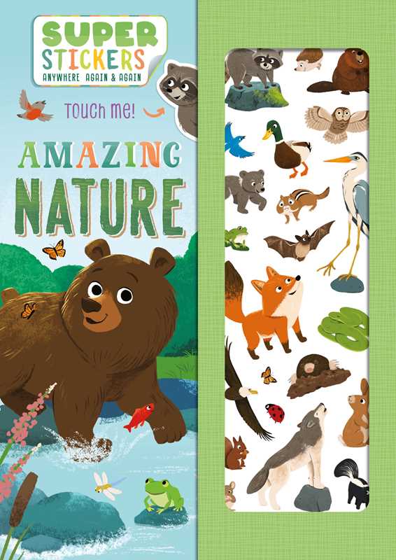 Amazing Nature Reusable Stickers