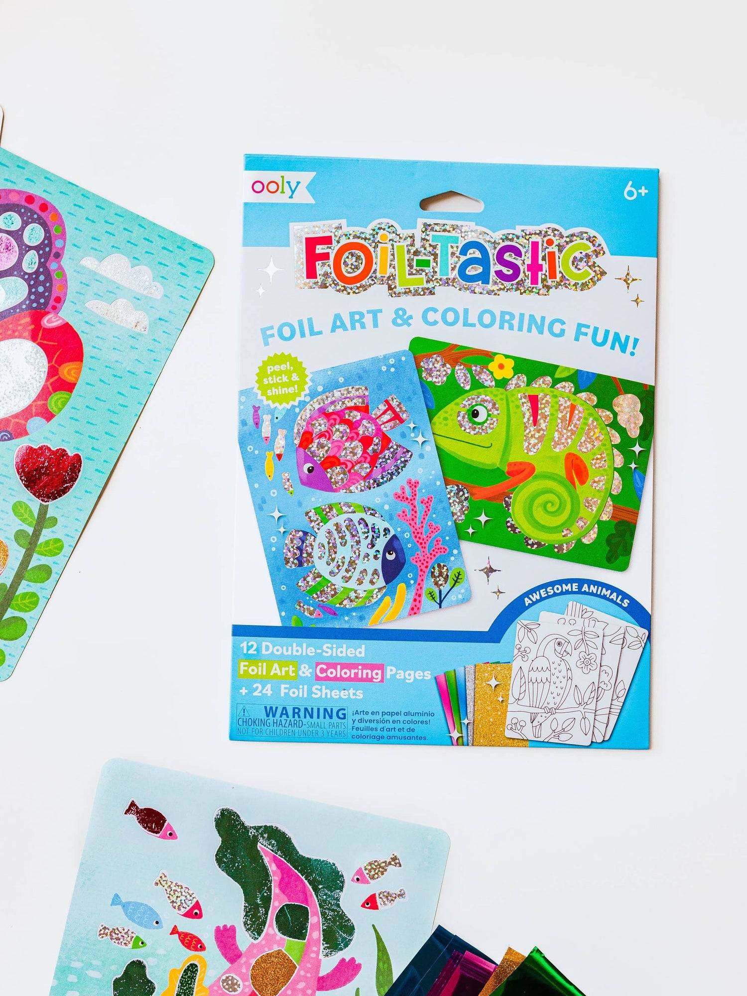 Foil-tastic Foil Art Kit - Awesome Animals