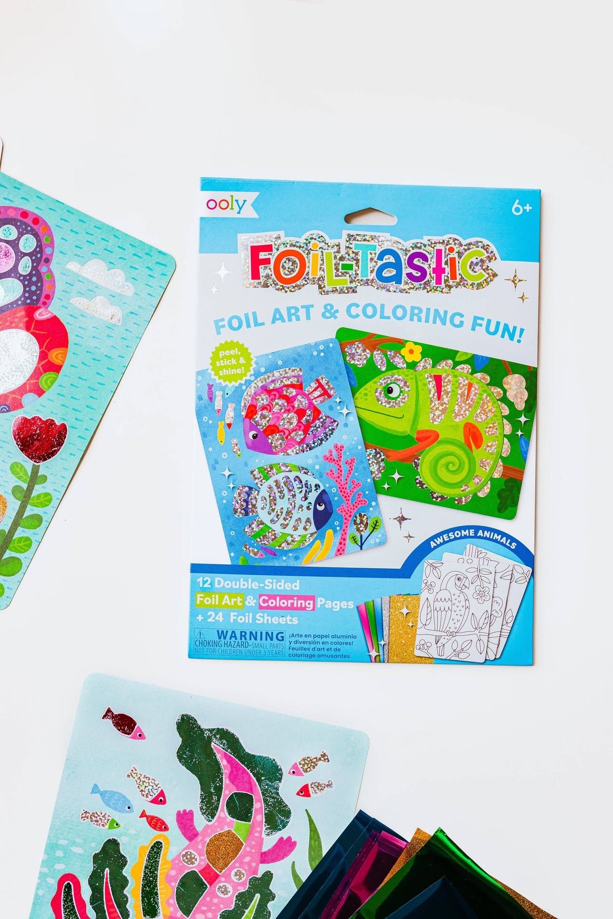 Foil-tastic Foil Art Kit - Awesome Animals