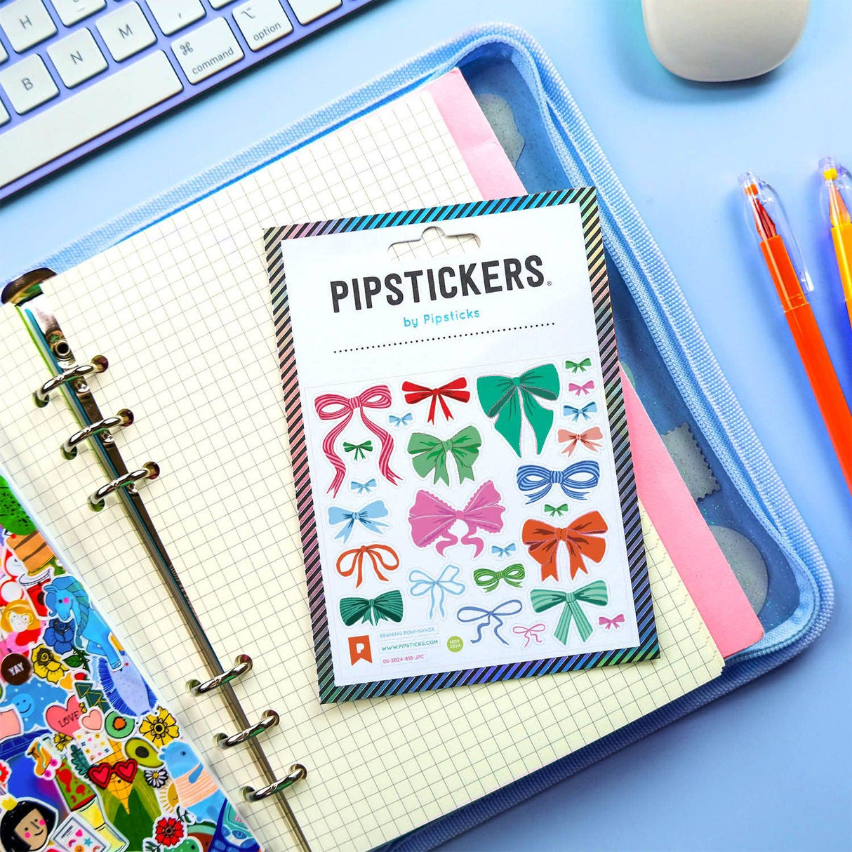 Pipstickers - Beaming Bow-nanza