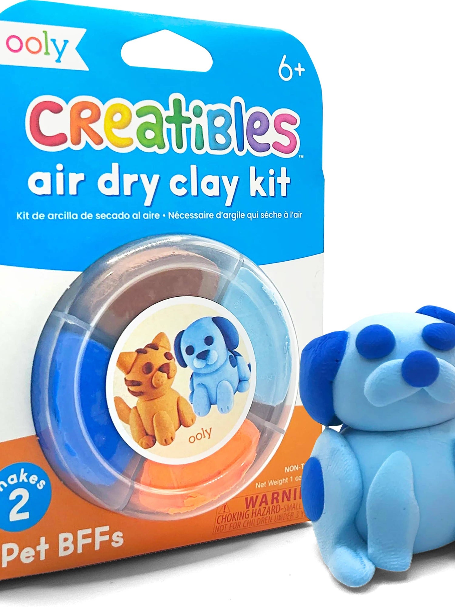 Creatibles DIY Air-Dry Clay Kit - Pet BFFs