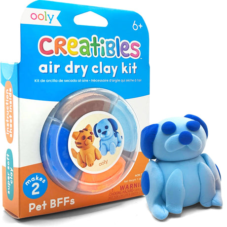 Creatibles DIY Air-Dry Clay Kit - Pet BFFs