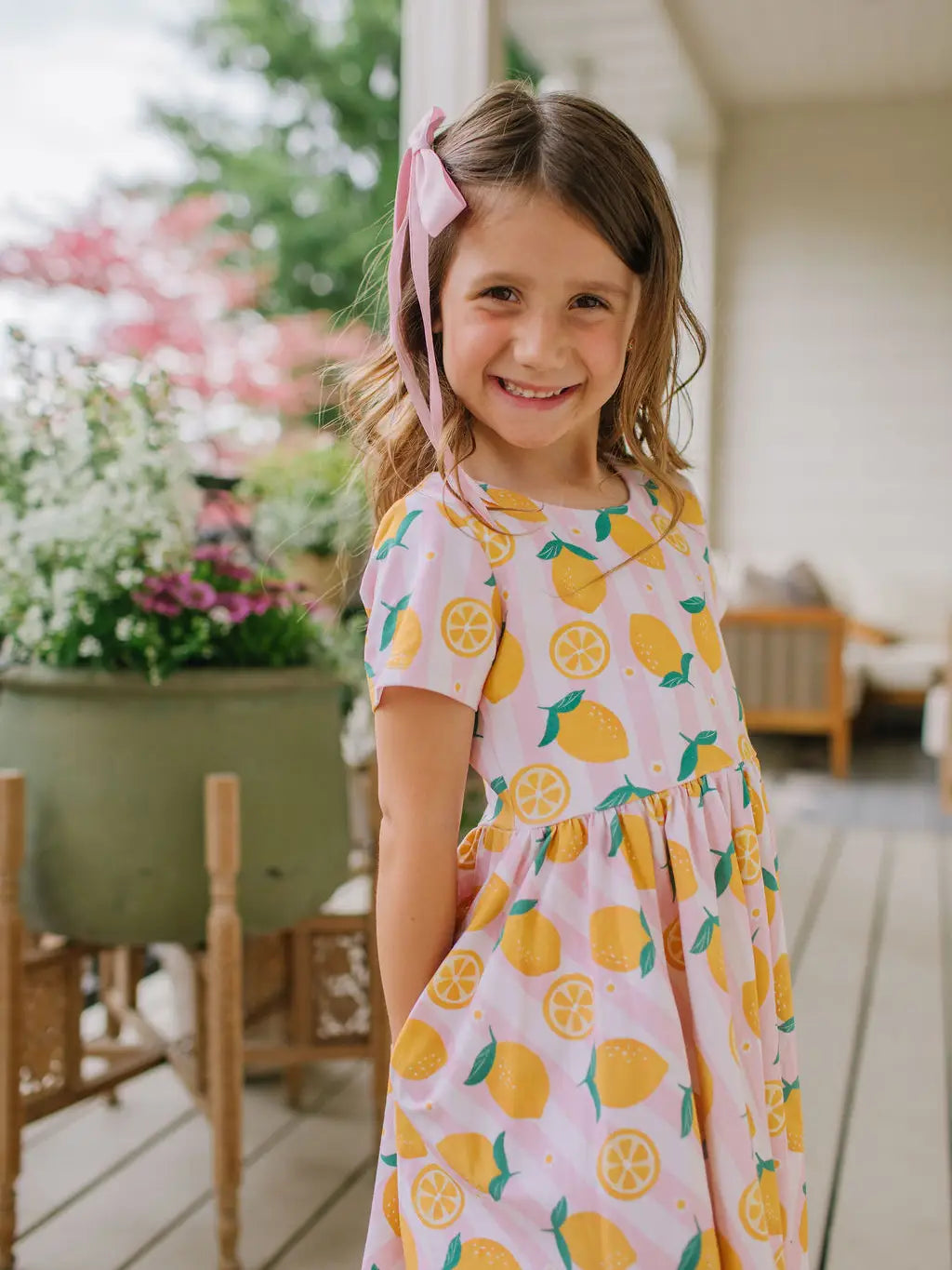 Classic Twirl Dress - Lemonade