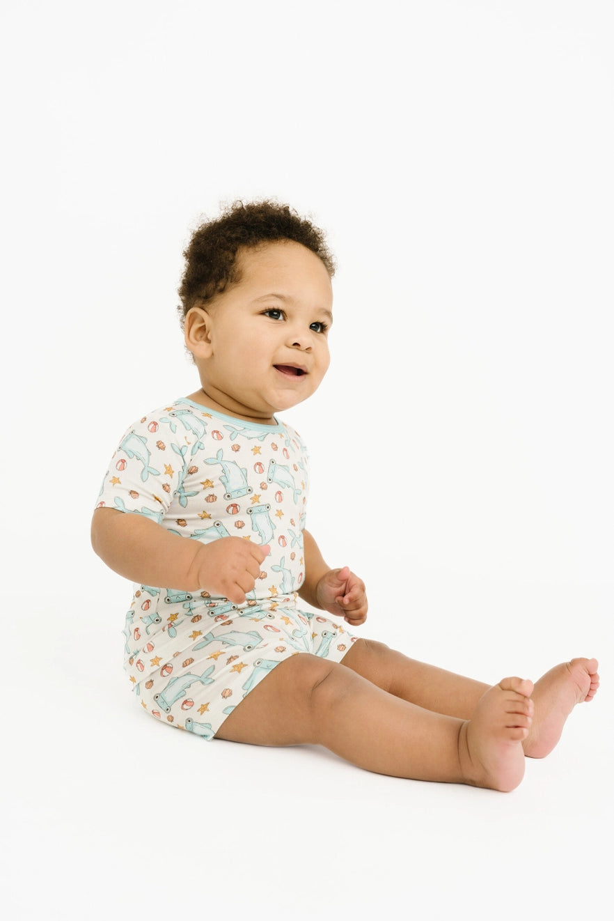 Short Lounge Set - Hammerhead Hangout FINAL SALE