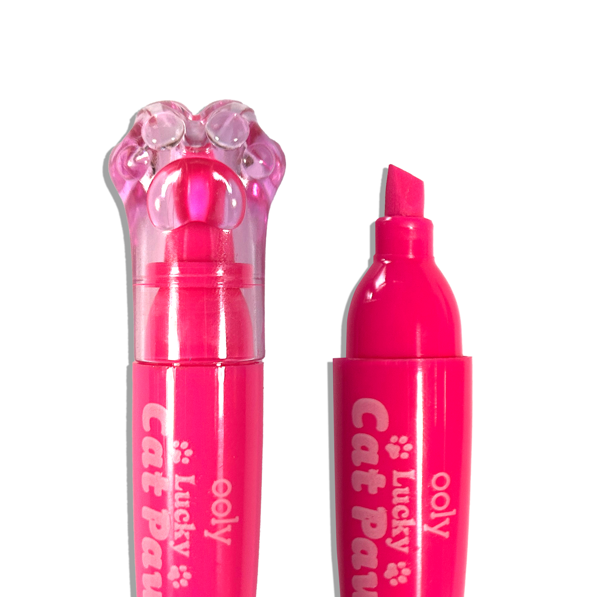 Lucky Cat Paw Neon Highlighters