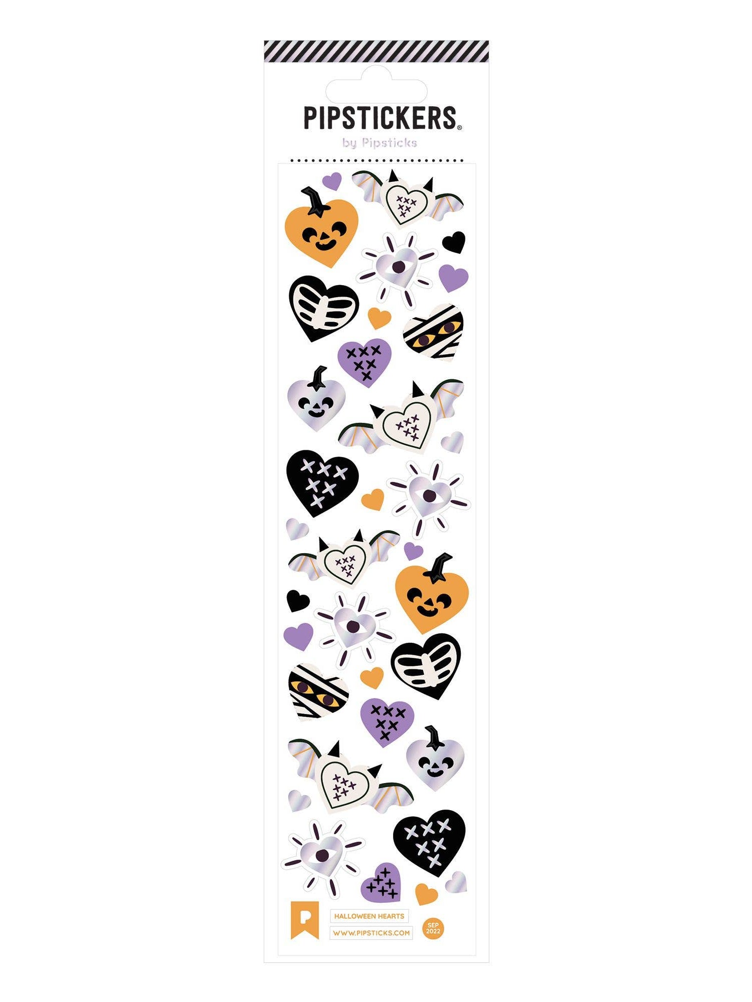 Pipstickers - Halloween Hearts
