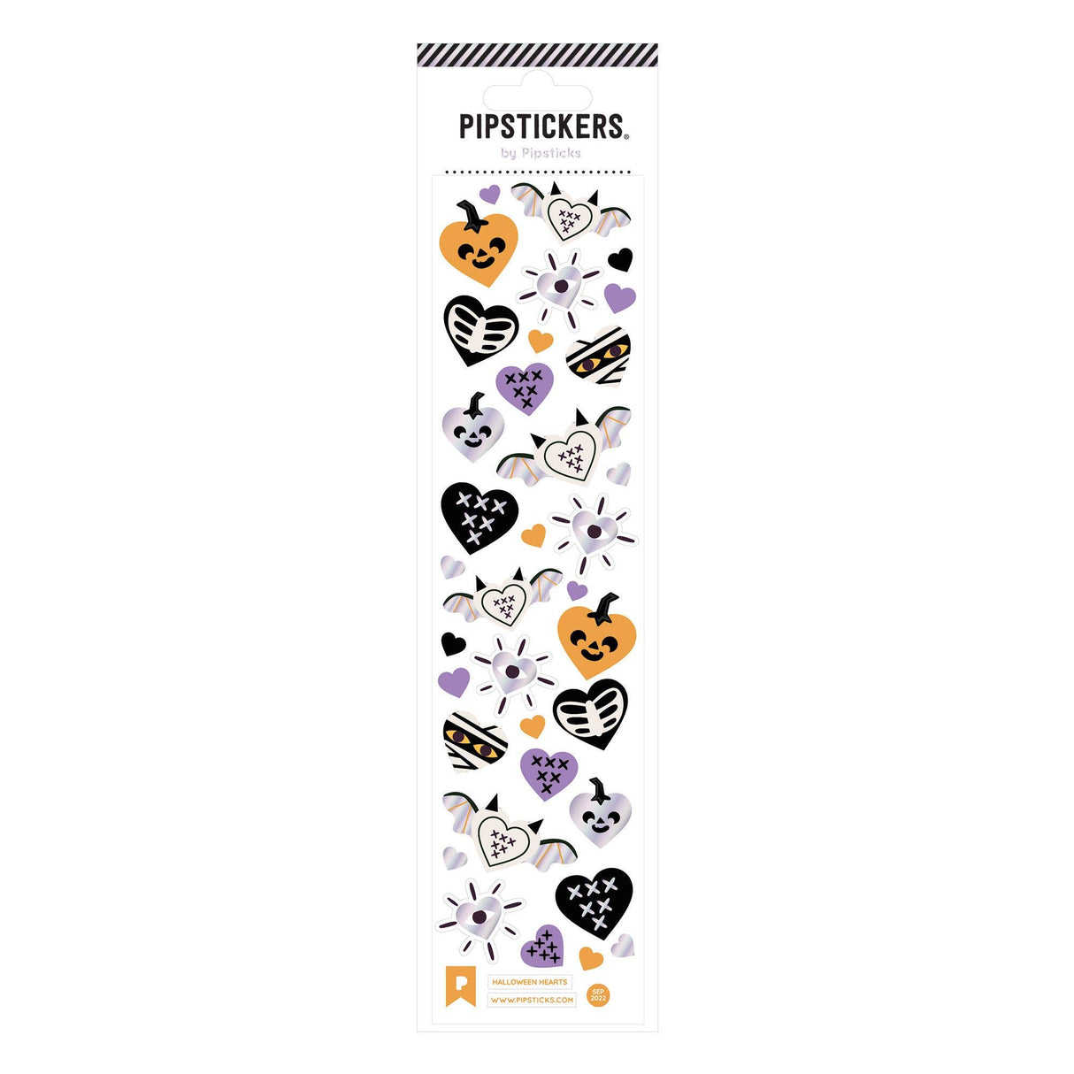 Pipstickers - Halloween Hearts