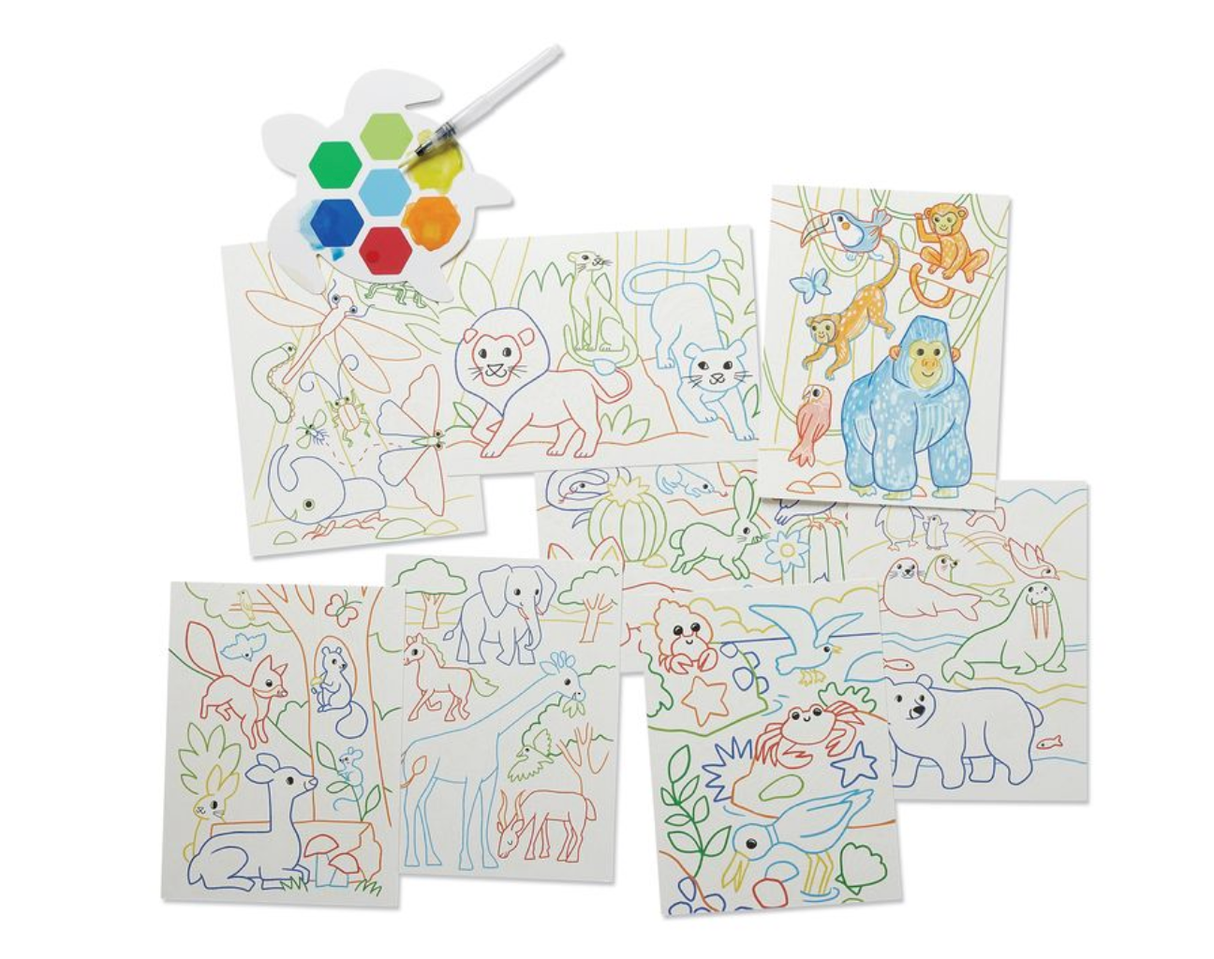 Magic Watercolor - Animal Patterns