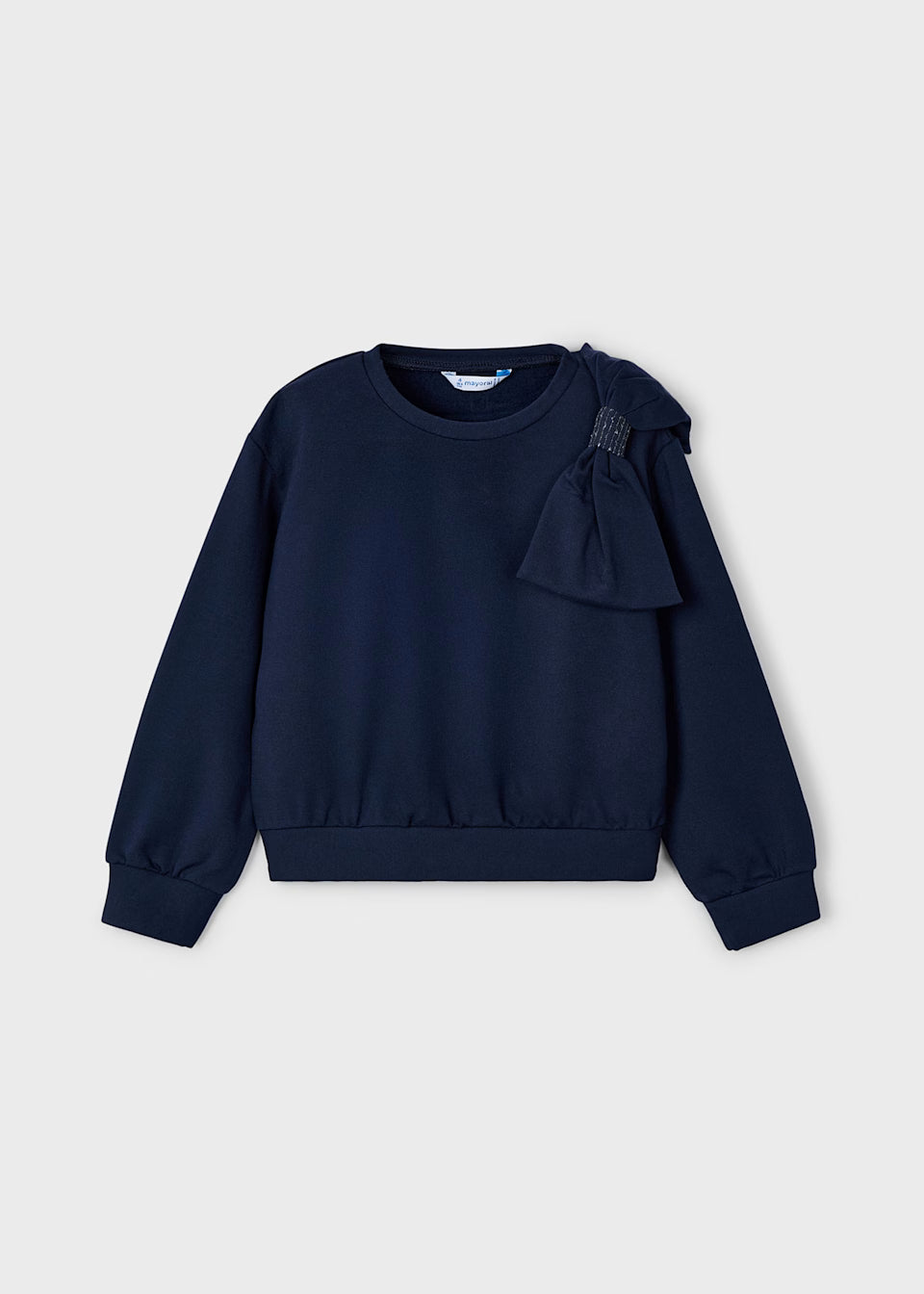 Bow Pullover - Navy
