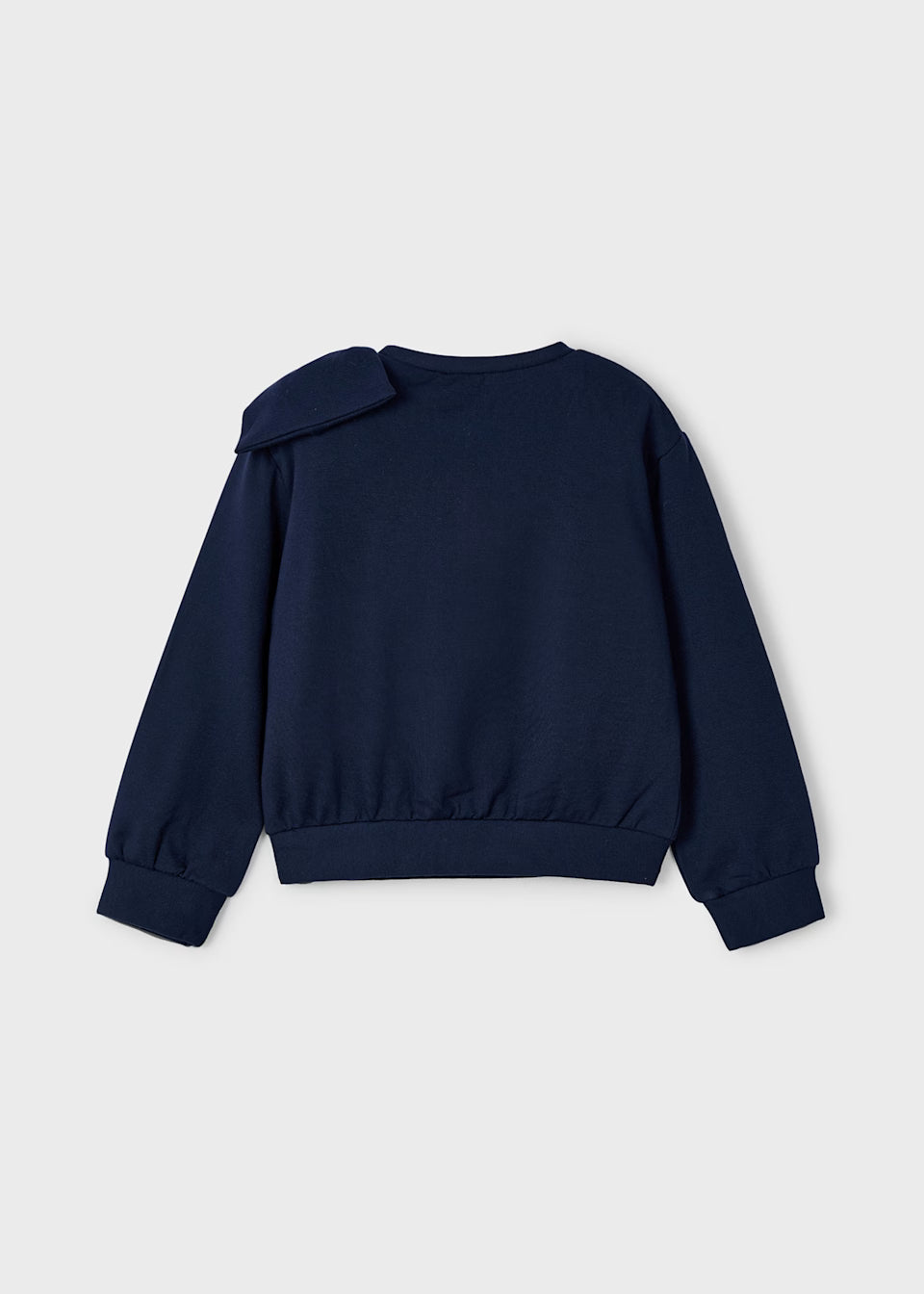 Bow Pullover - Navy