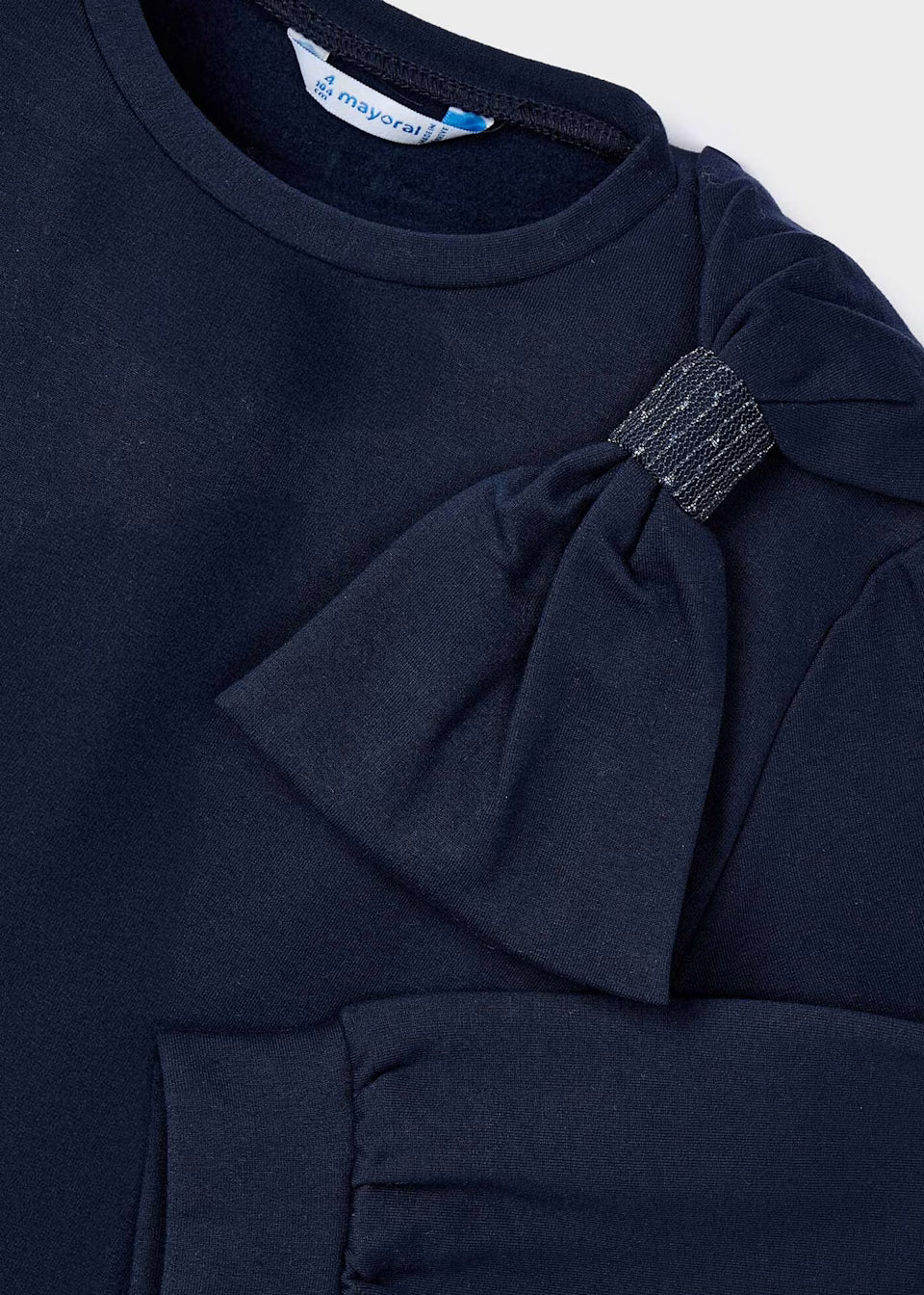 Bow Pullover - Navy
