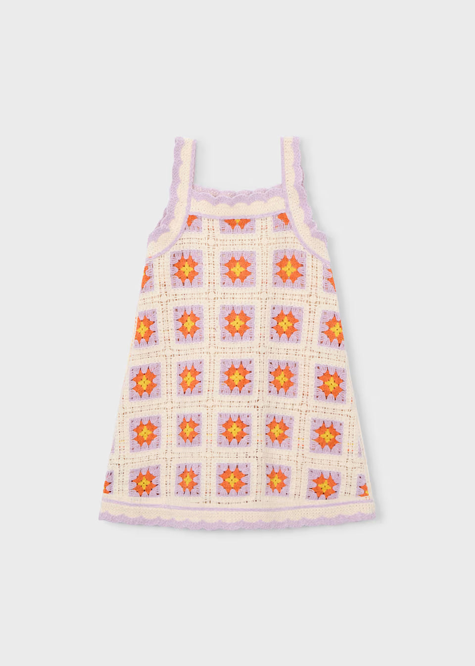 Crochet Dress - Bone