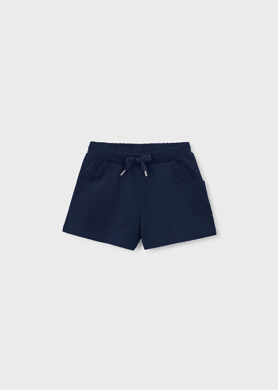 Scallop Pocket Shorts - Navy