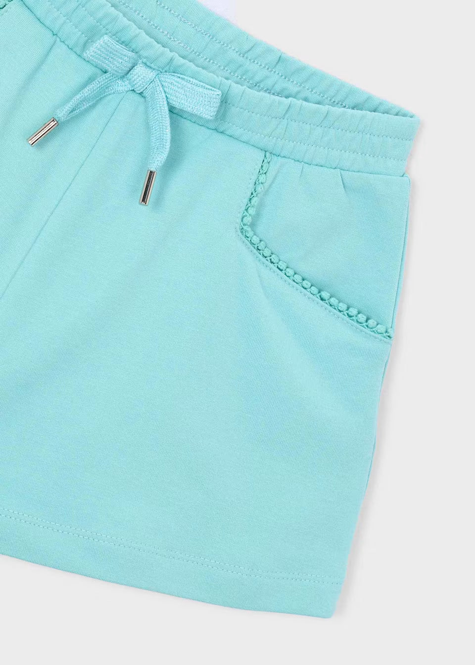Scallop Pocket Shorts - Oasis