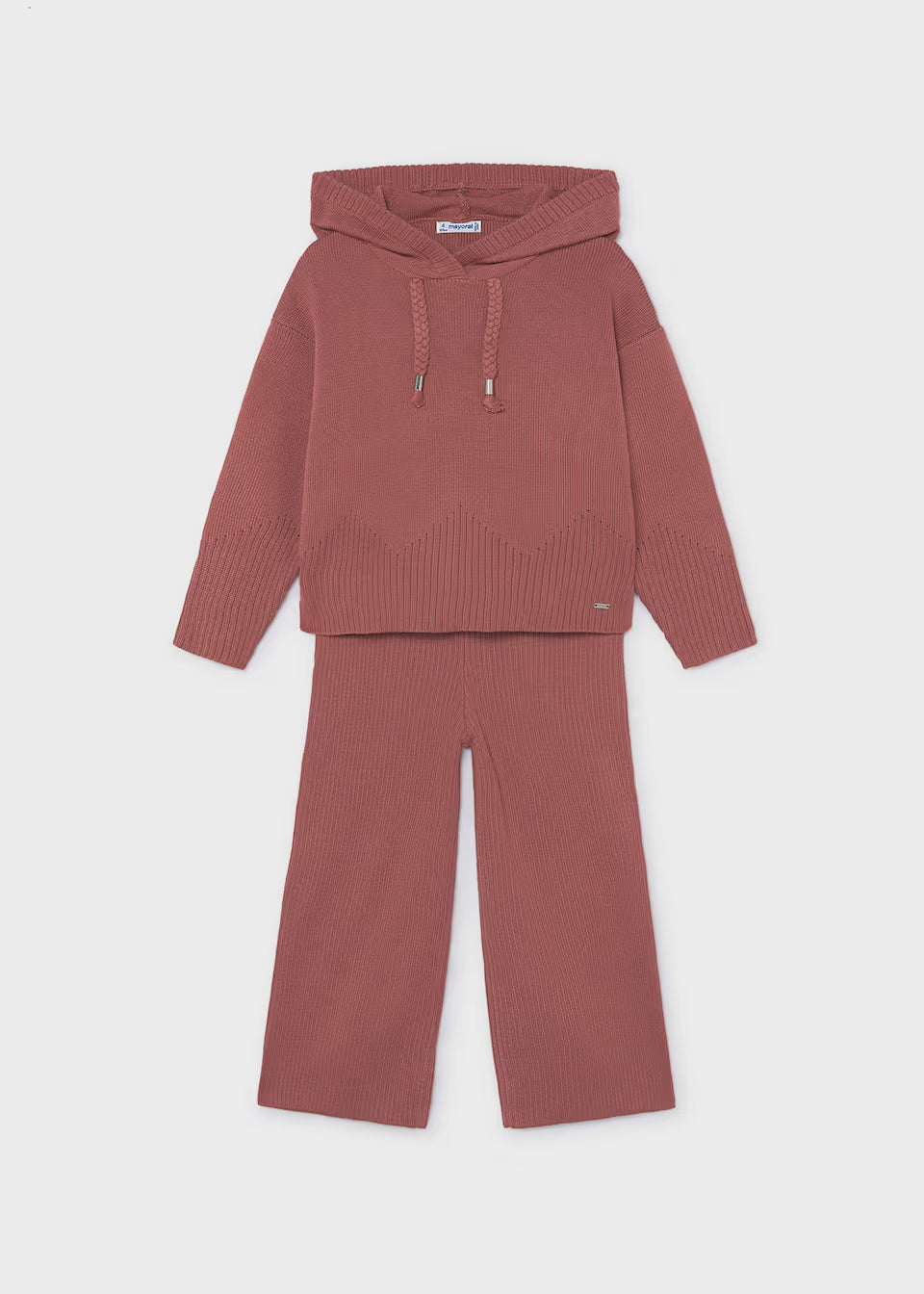Knit Sweater Set - Pinkish