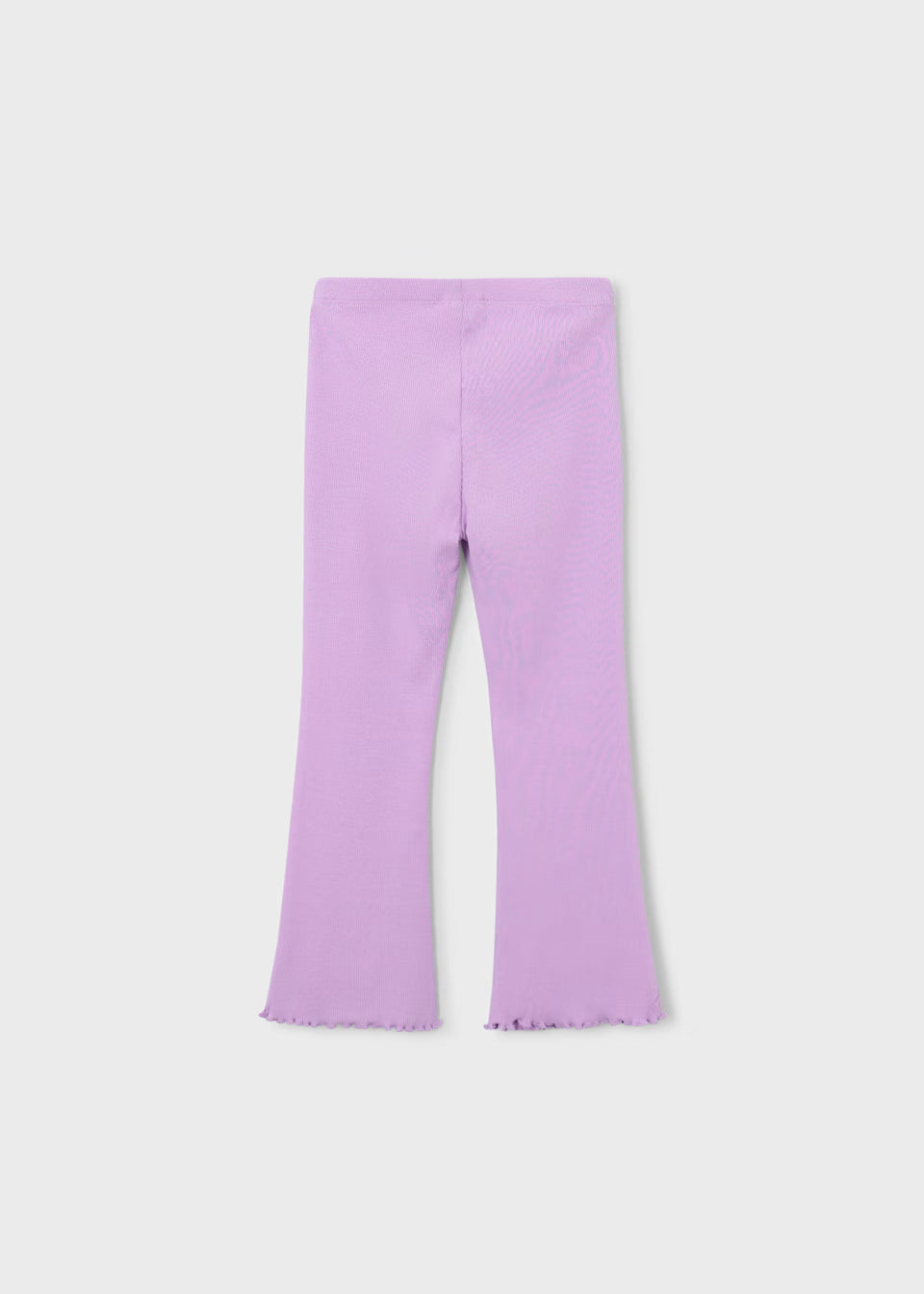 Rib Knit Flares - Lilac