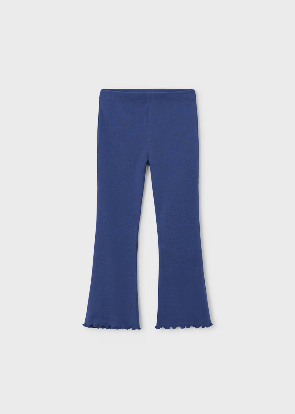 Rib Knit Flares - Porcelain