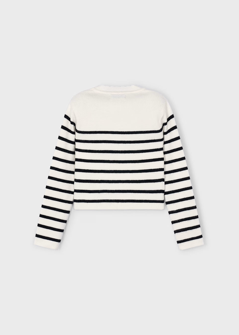 Scallop Collar Sweater - Macchiato
