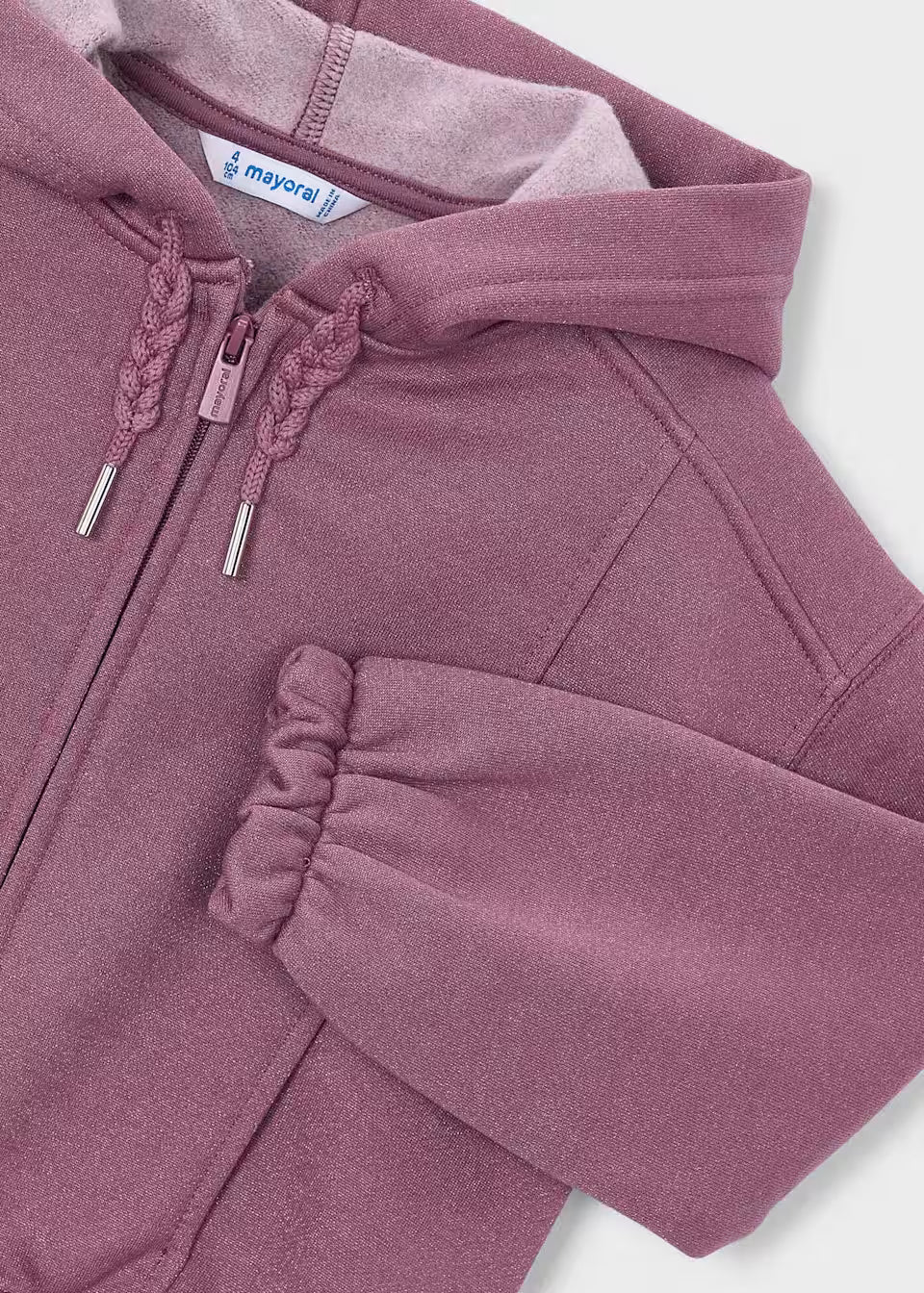 Zip Up Hoodie - Violet