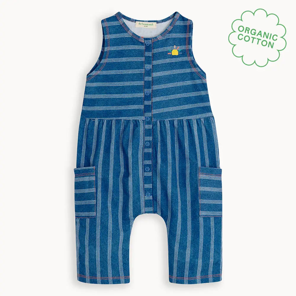 Malta Jumpsuit - Pinstripe