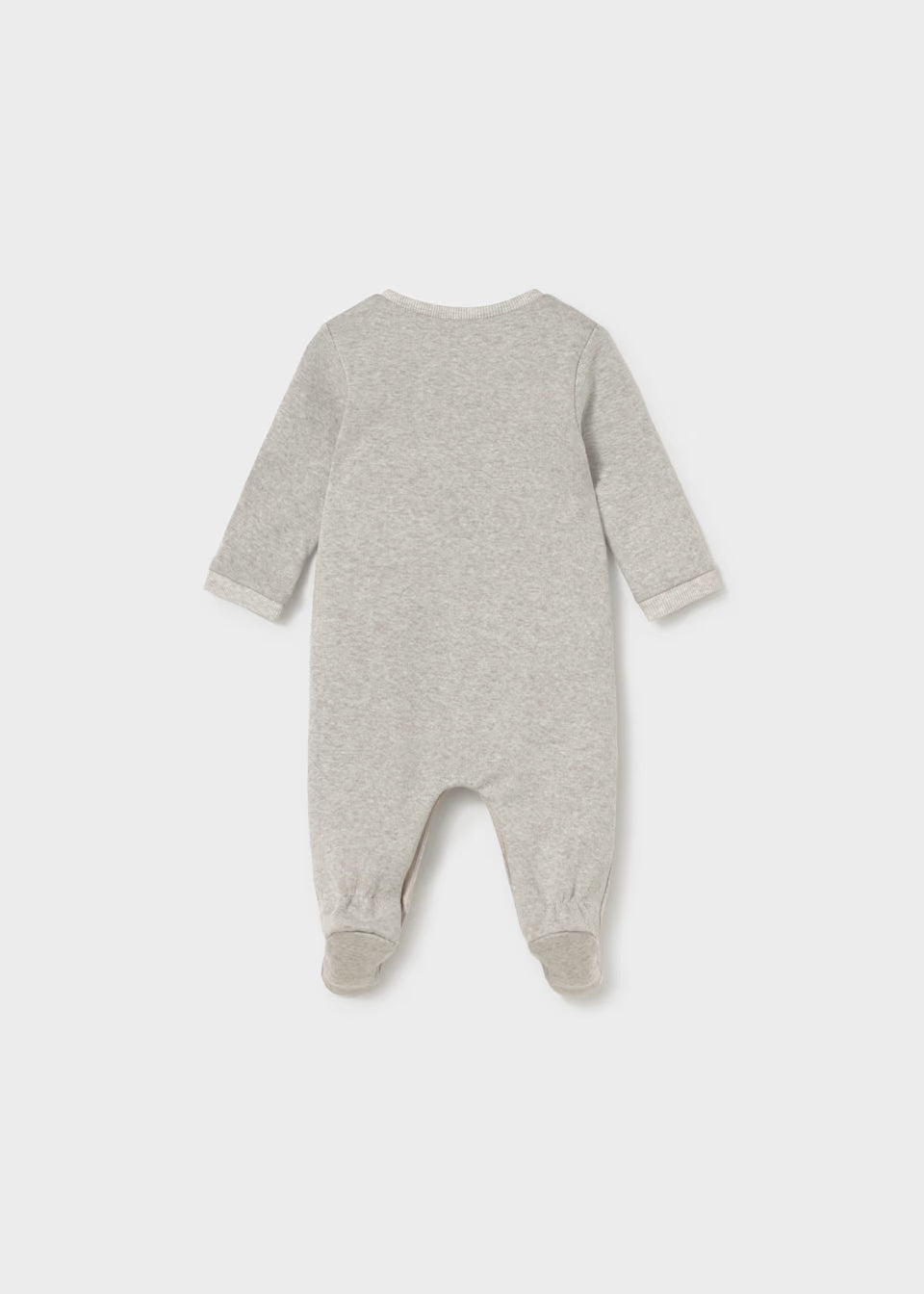 Knit Snap Footie - Dino