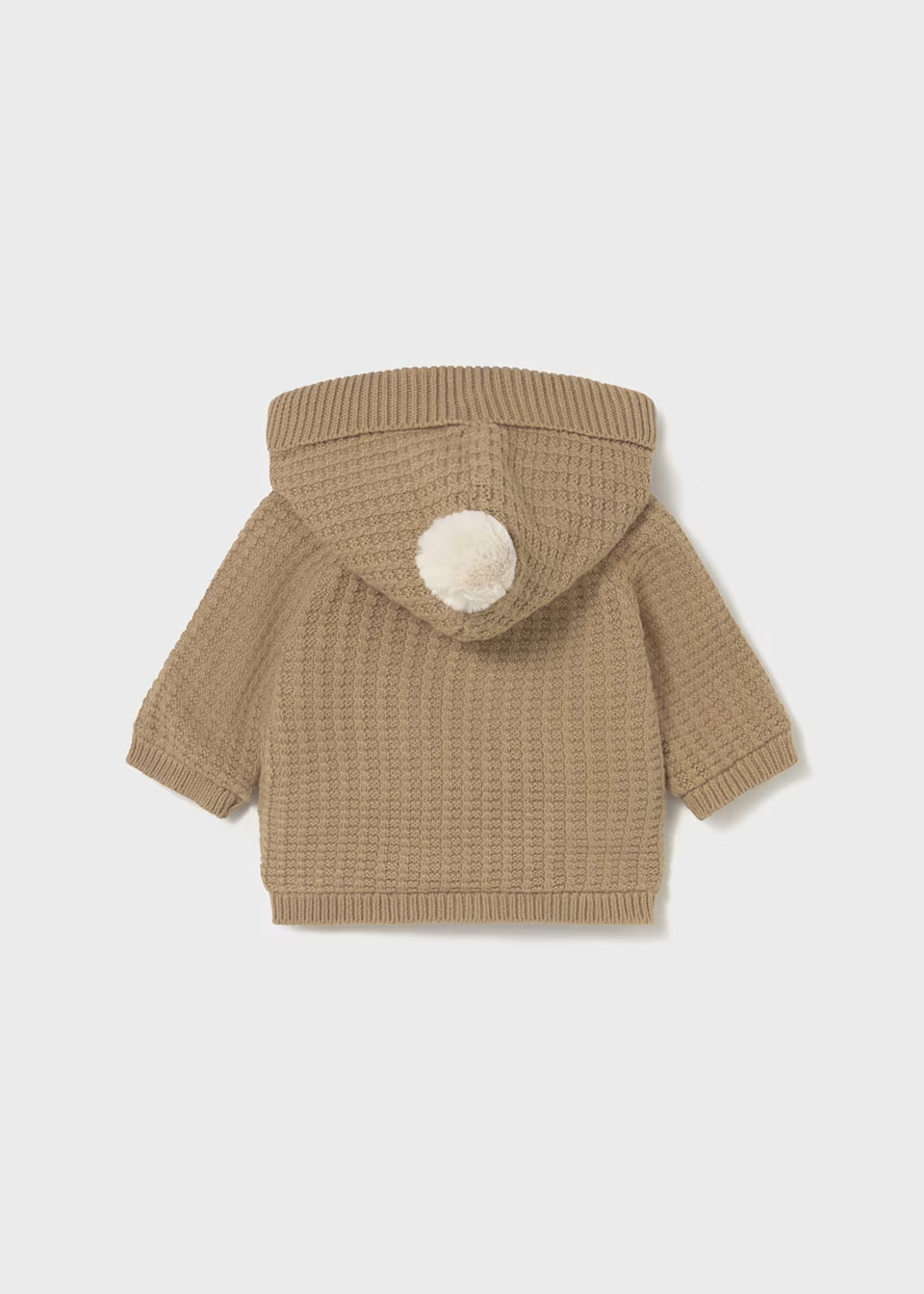 Fleece Lined Cardigan - Toffee