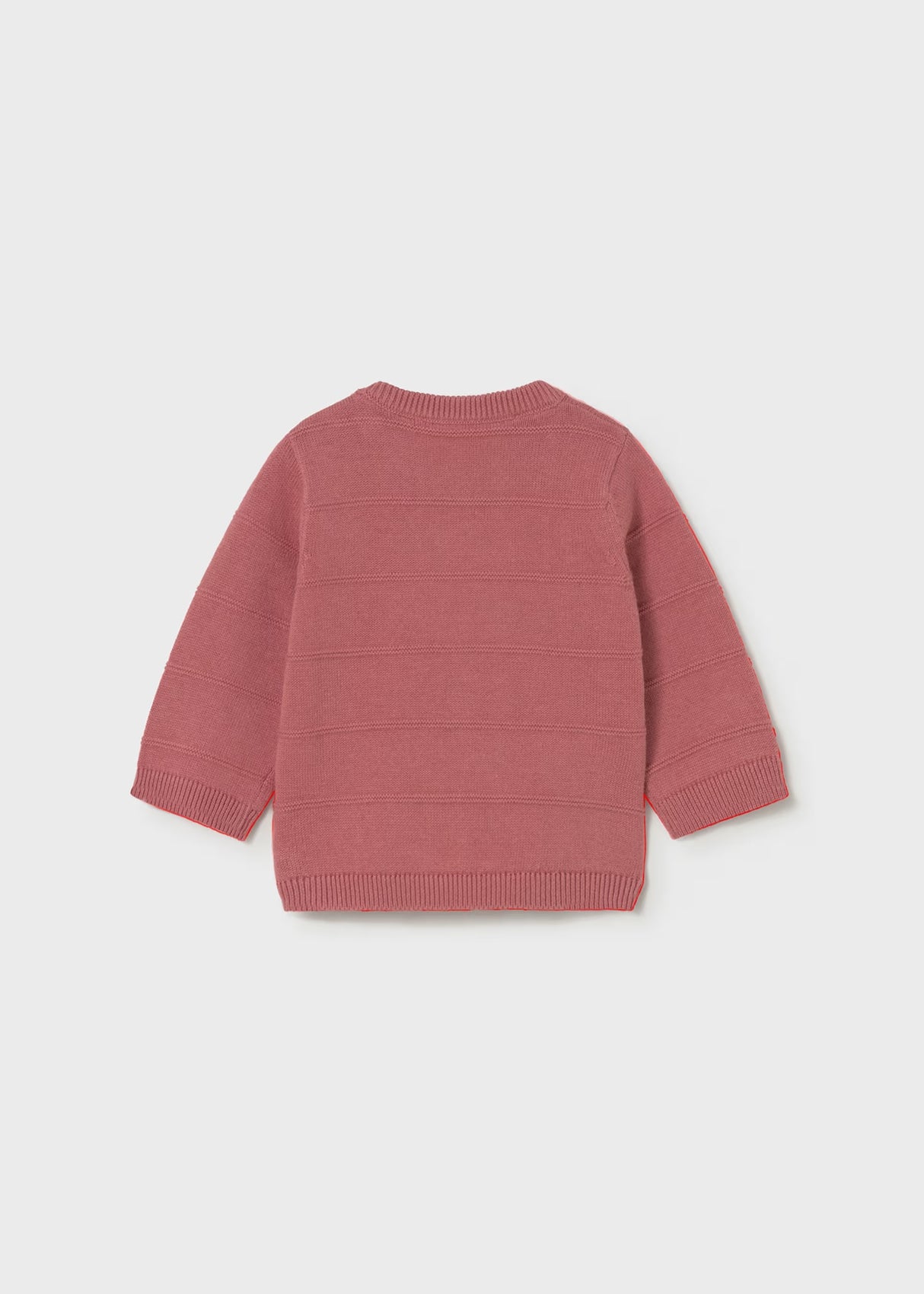 Knit Stripe Sweater - Terracotta