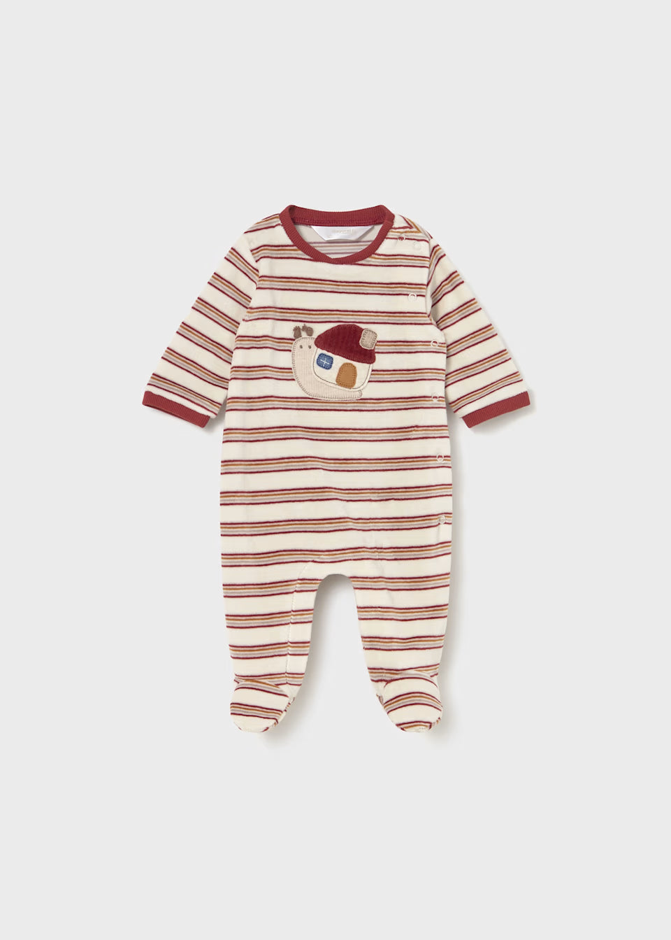 Velour Footie - Snail House