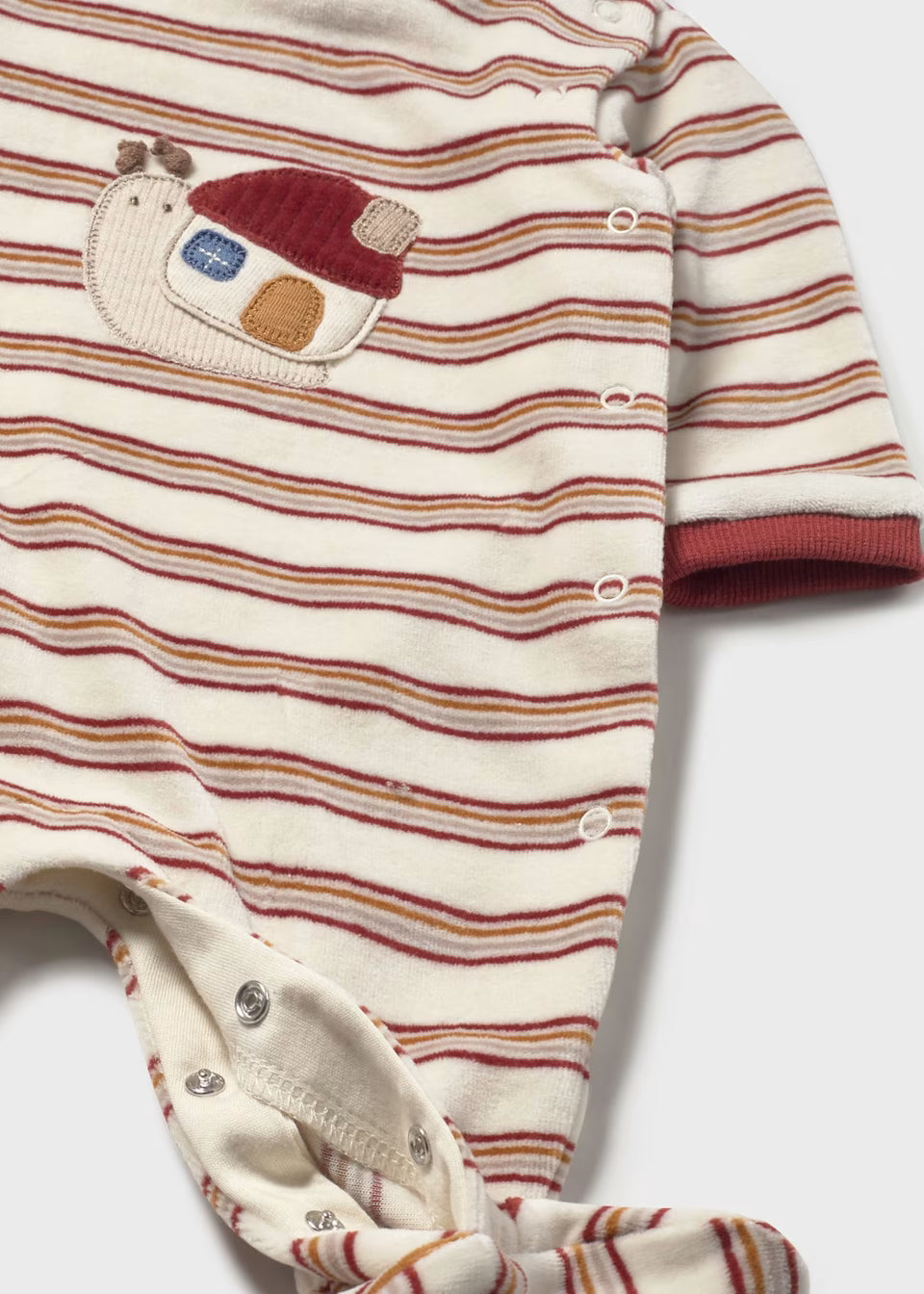 Velour Footie - Snail House