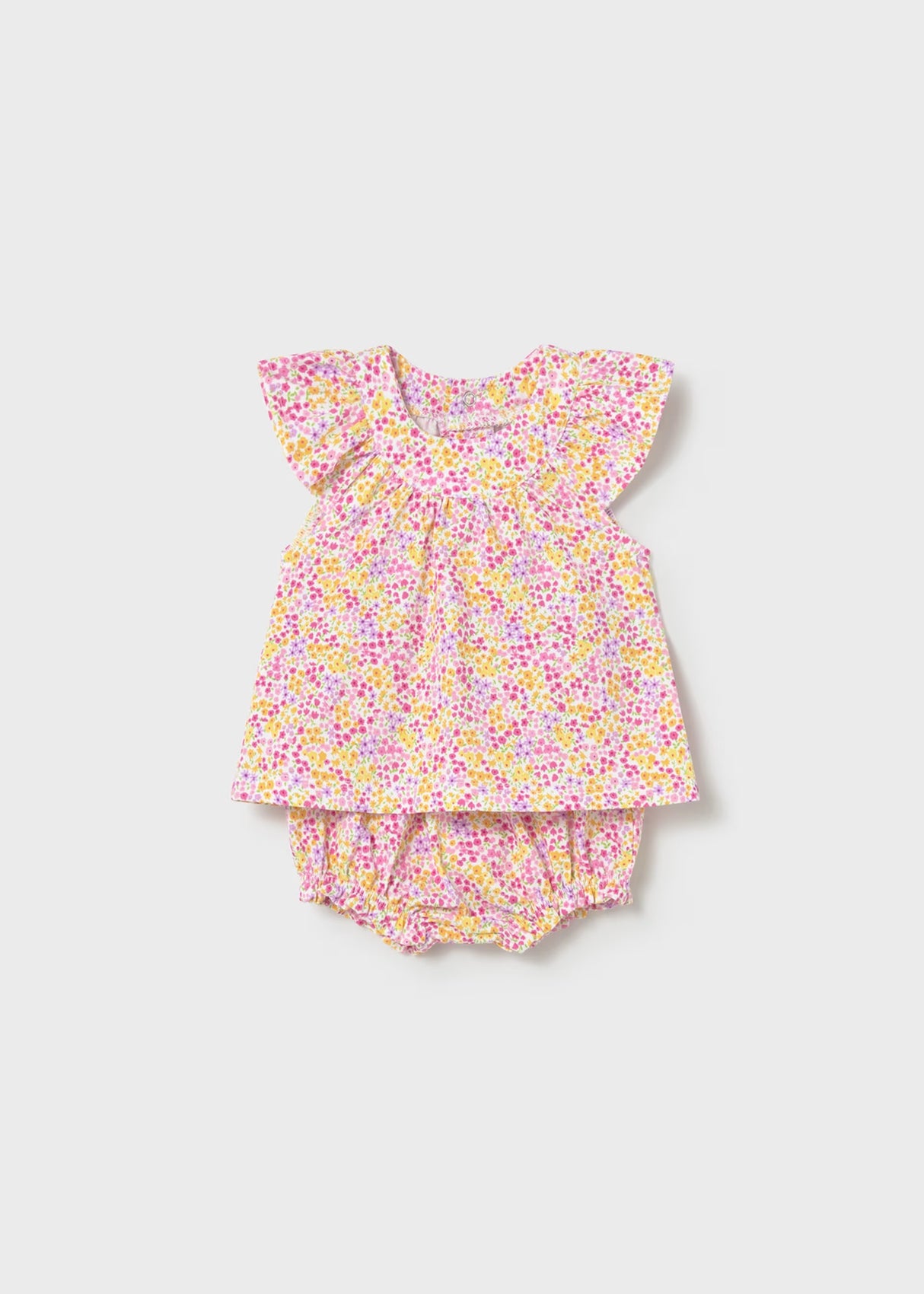 Flutter Sleeve Outfit - Rose