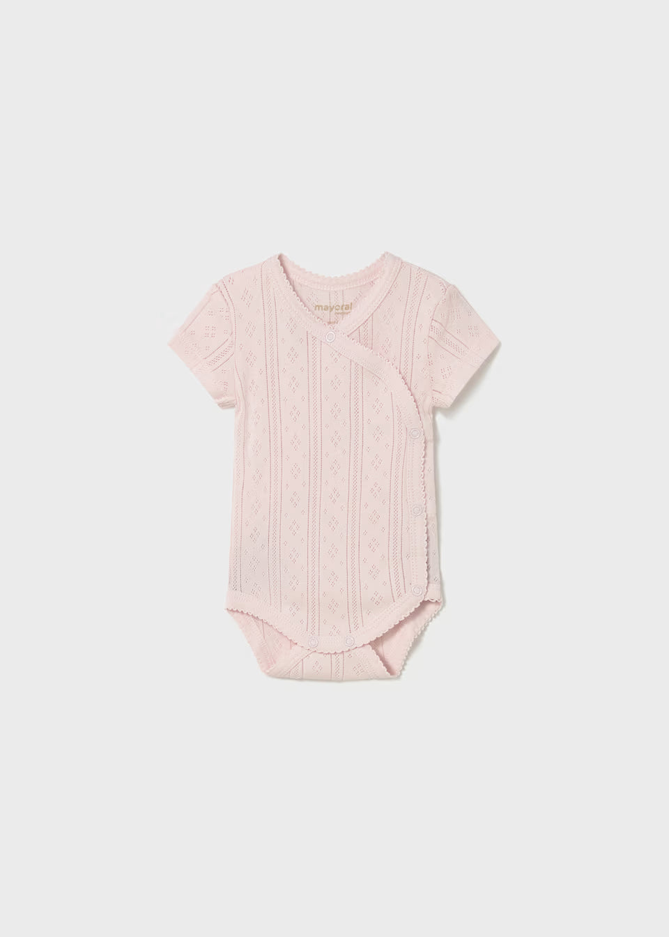 Pointelle Bodysuit - Baby Pink