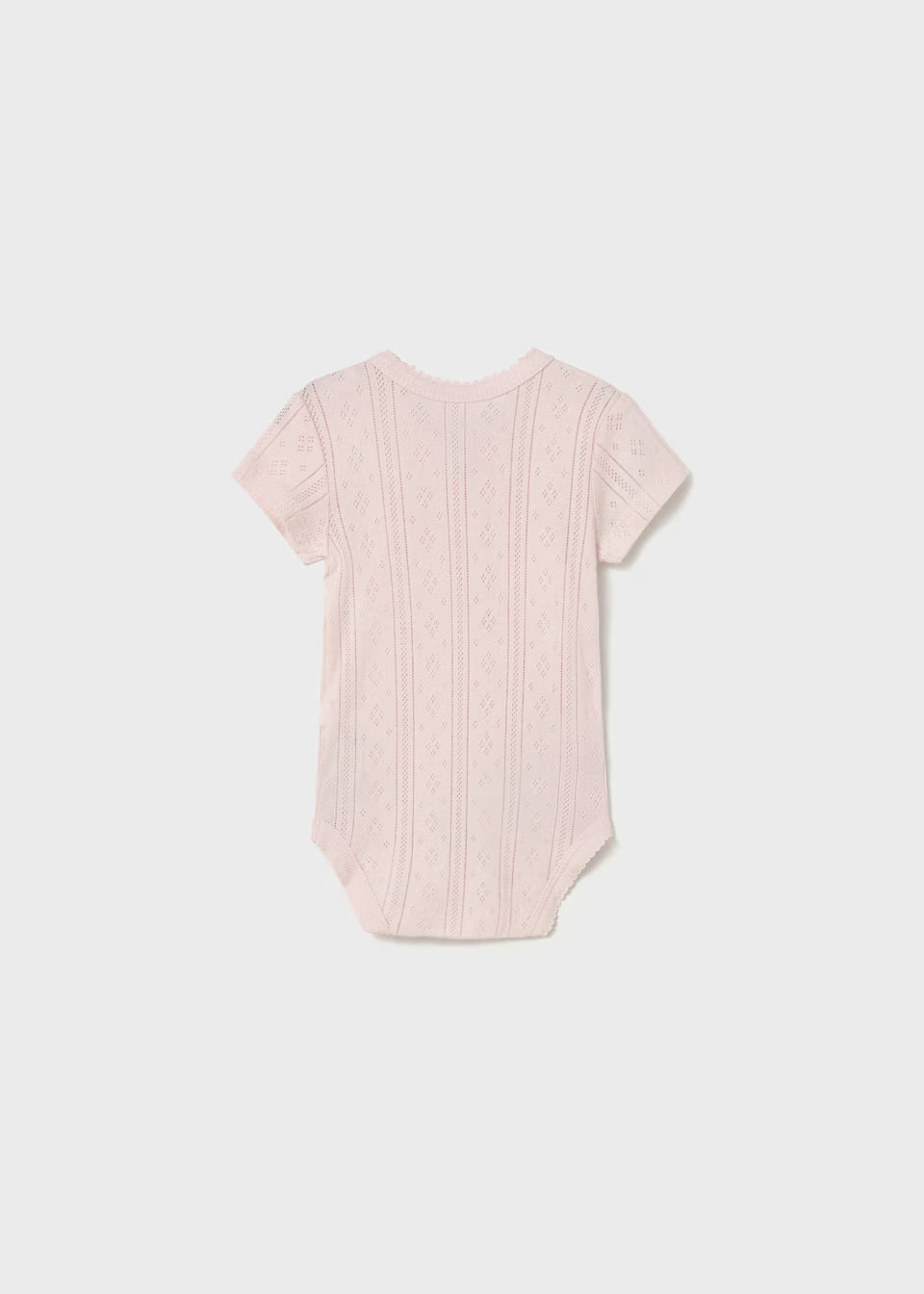 Pointelle Bodysuit - Baby Pink