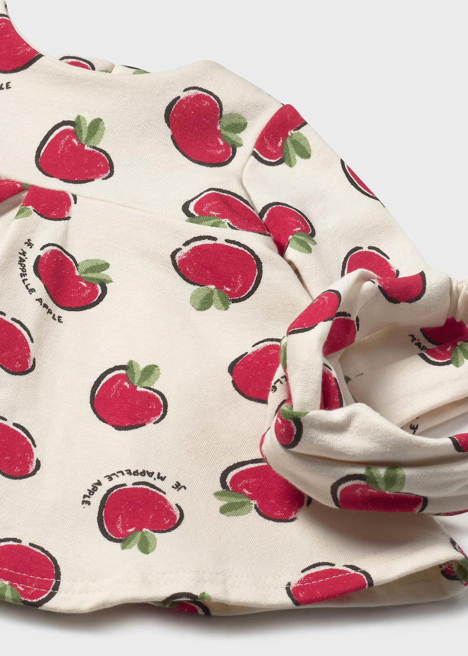 Dress with Bloomer and Headband - Apples