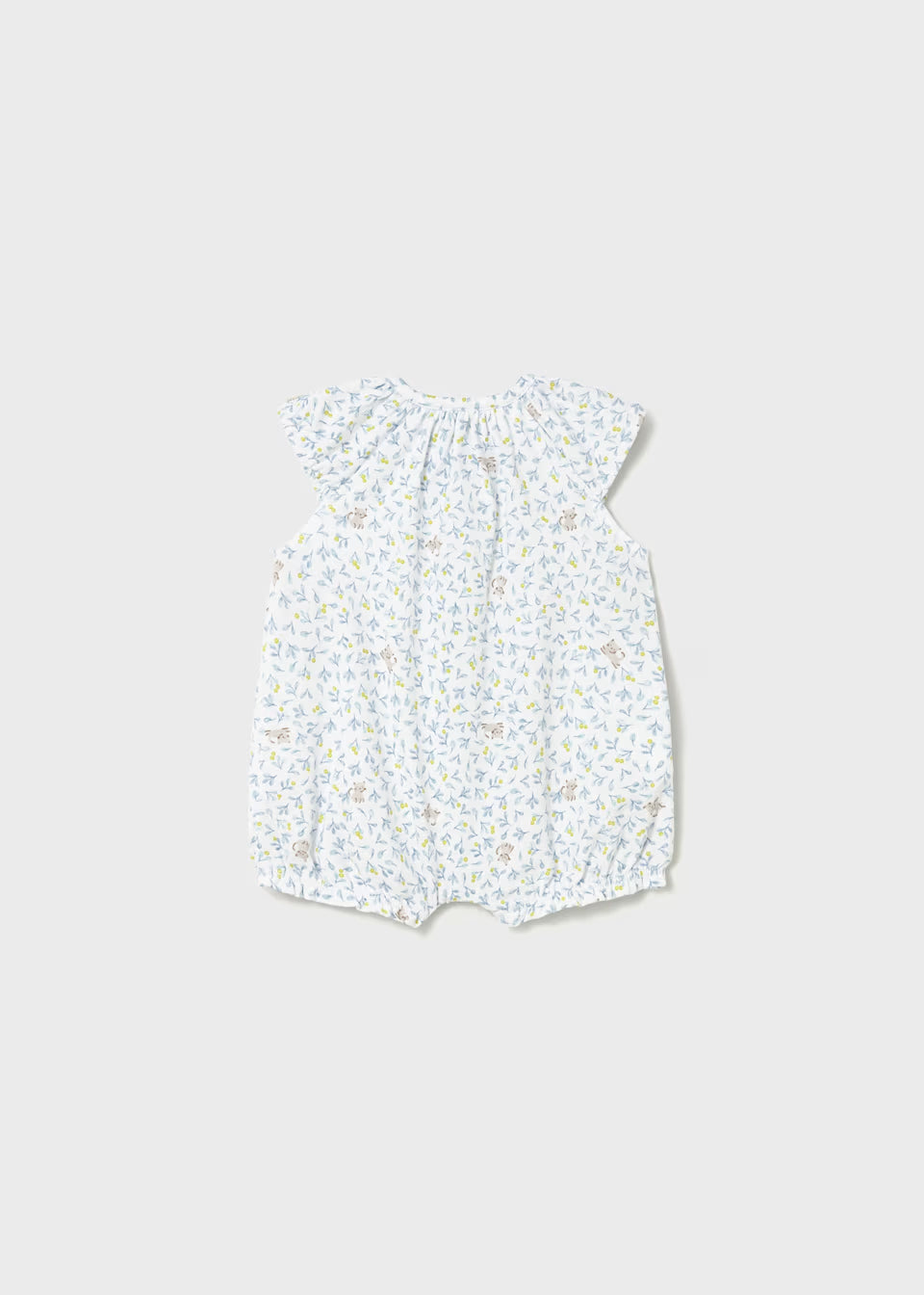 Shorty Romper - Lagoon Kitty
