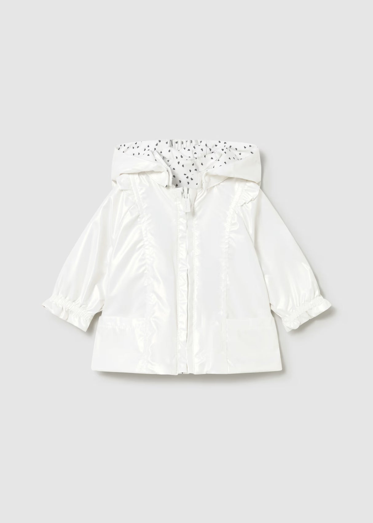 Reversible Windbreaker - White