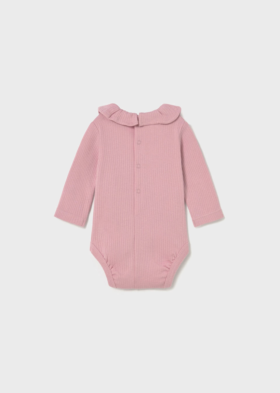 Ruffle Collar Bodysuit - Orchid