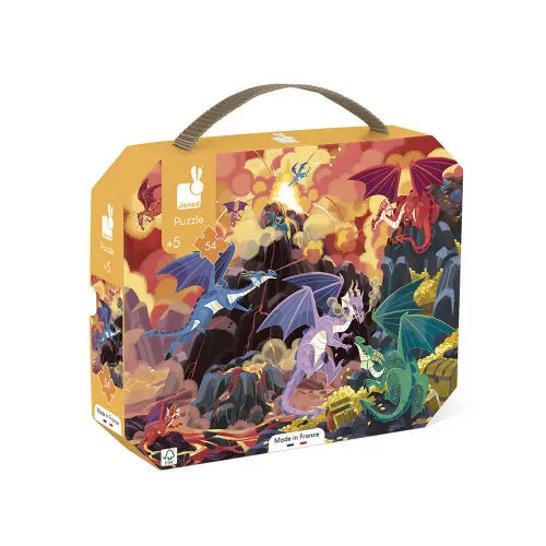 54 Pc Puzzle - Fiery Dragon Puzzle