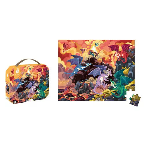 54 Pc Puzzle - Fiery Dragon Puzzle